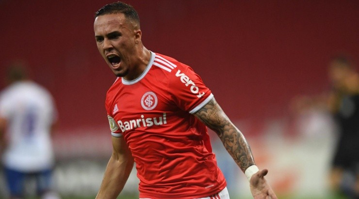 Peglow: marcou na última rodada, contra o Fortaleza (Foto: Ricardo Duarte/Inter/Divulgação)
