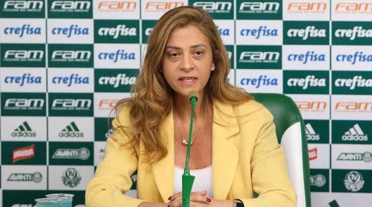 Leila Pereira declarou que outros rivais procuraram a Crefisa pedindo patrocinio. Foto> Cesar Greco/Palmeiras
