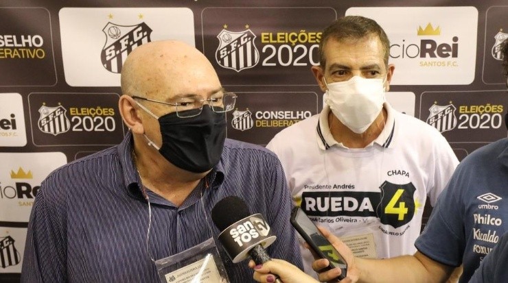 Rueda: planos para premiação (Foto: Divulgação/Santos)