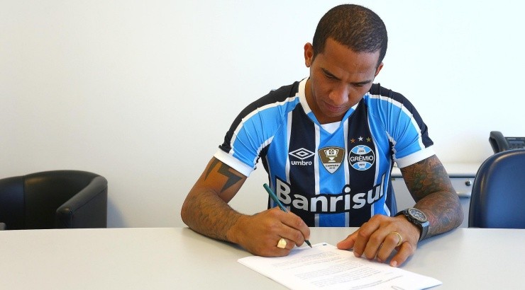 Passagem de Jael deixou saudade em boa parte da torcida - Foto: Lucas Uebel/Grêmio.