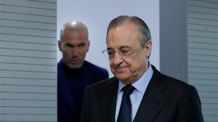 Florentino Pérez: presidente madrilenho avalia investidas no mercado (Foto: Getty Images)