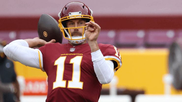 Alex Smith em grande retorno ao esporte. (Foto: Geoff Burke-USA TODAY Sports)