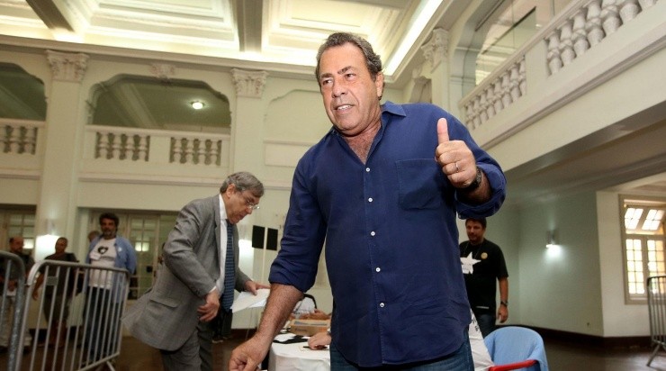 Montenegro afirmou que Gatito foi covarde. Esticou a troca de farpas um dia após seu texto sobre a situação do clube – Foto: Vitor Silva – Botafogo