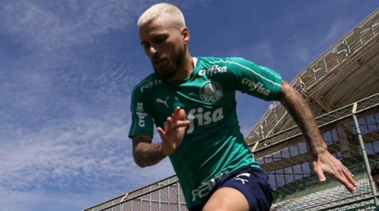 Lucas Lima foi esquecido por Abel Ferreira. Foto: César Greco/ Palmeiras