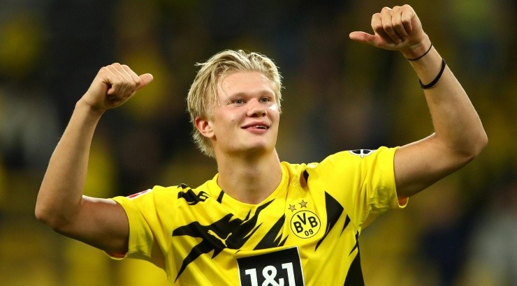 Haaland vira foco principal - Foto: Getty Images.