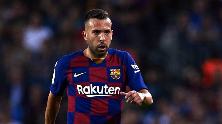 Jordi Alba comemorou ausência de Neymar na partida desta terça-feira (16). Foto: Getty Images