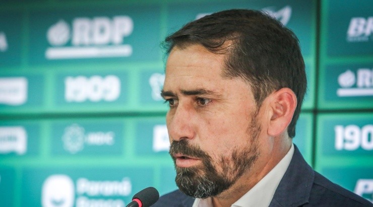 Morínigo: aposta no trabalho com os jovens (Foto: Divulgação/Coritiba)