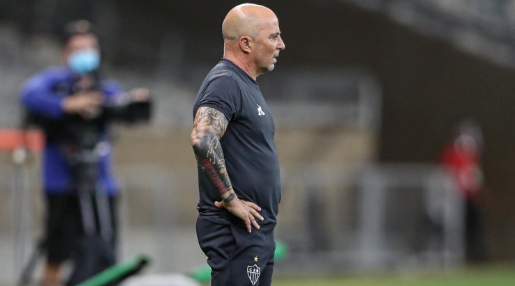 Sampaoli não deve permanecer na próxima temporada- Foto: Pedro Souza/Flickr Oficial do Atlético/Divulgação.