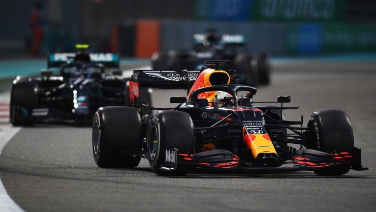 Max Verstappen na corrida em  Abu Dhabi. (Foto: Getty Images)