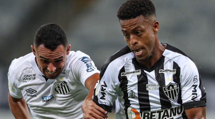 Keno: se machucou contra o Santos (Foto: Pedro Souza / Flickr do Atlético / Divulgação)