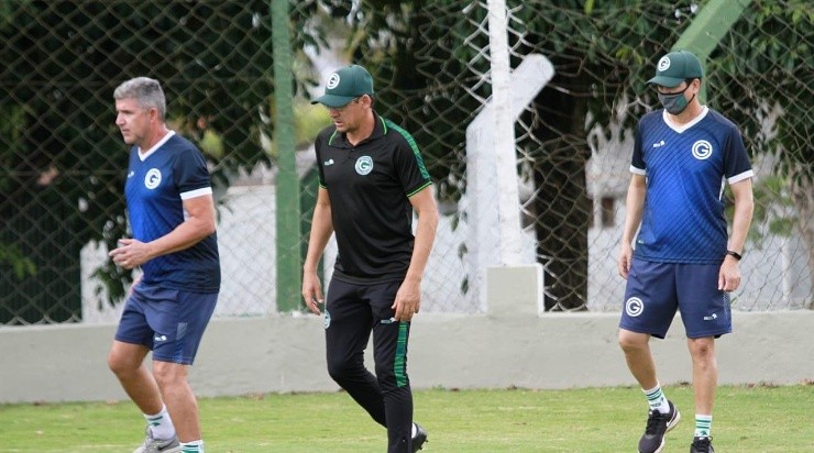 Augusto César em ação pelo Goiás. Foto: Divulgação
