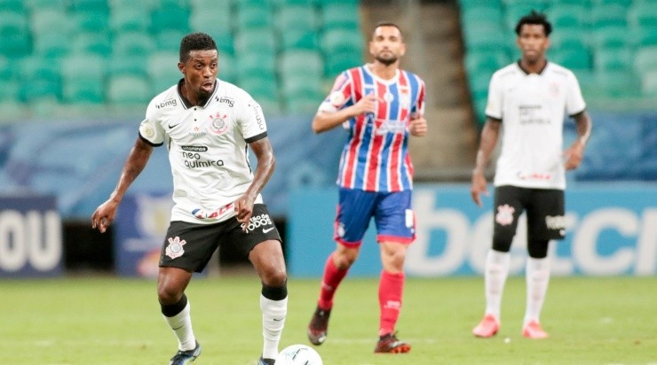 Cafú: jogo com o Bahia foi um dos poucos que atacante recebeu chance (Foto: Rodrigo Coca/Agência Corinthians/Divulgação)