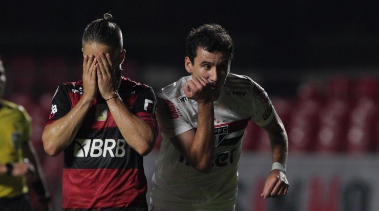 Pablo anotou um gol na vitória sobre o Flamengo - Foto: Rubens Chiri/Flickr Oficial do São Paulo/Divulgação.