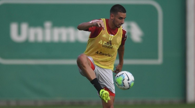 Galhardo, do Inter, foi provocado nas redes sociais - Foto: Ricardo Duarte/Flickr Oficial do Inter/Divulgação.