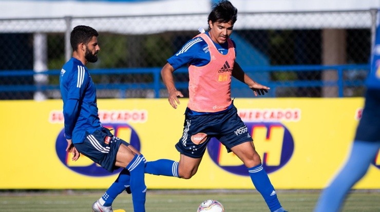 Moreno: de fora da estreia (Foto: Bruno Haddad/Flickr do Cruzeiro/Divulgação)