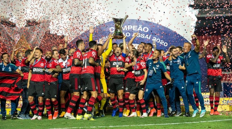 Rubro-Negro ultrapassou o Inter nas rodadas finais - Foto: Alexandre Vidal/Flickr Oficial do Flamengo/Divulgação.