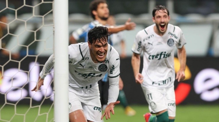 Gómez: anotou o gol da vitória alviverde no sul (Foto: Cesar Greco/Flickr do Palmeiras/Divulgação) Gómez: anotou o gol da vitória alviverde no sul (Foto: Cesar Greco/Flickr do Palmeiras/Divulgação)