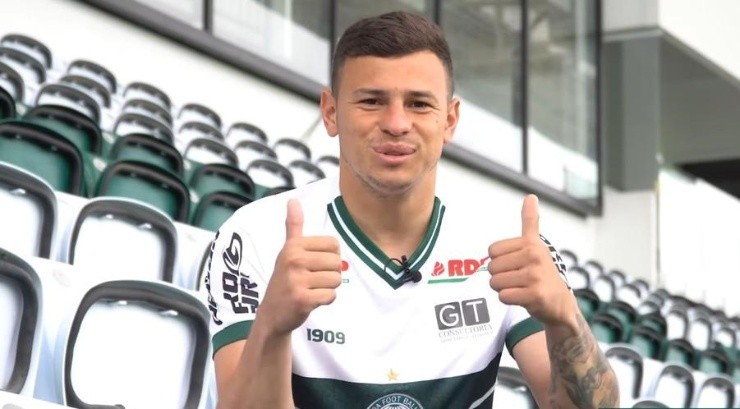 Hugo Moura atuou emprestado ao Coritiba em 2020 - Foto: Divulgação/Coritiba.