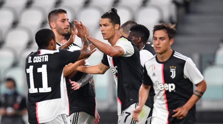 Time da Juventus comemora gol (Foto: Getty Images)
