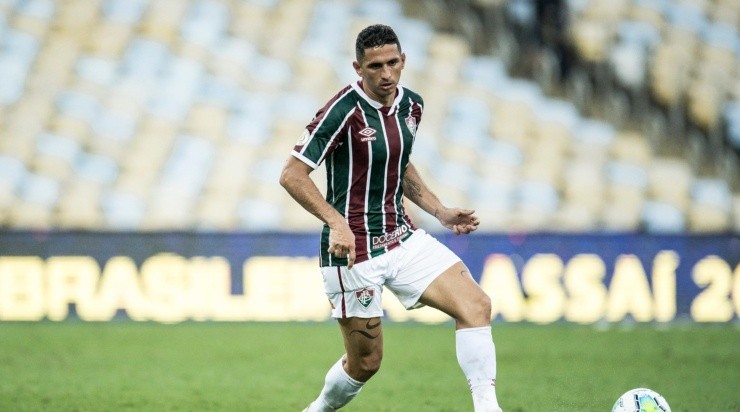 Danilo Barcellos é um dos titulares que jogarão contra o Flamengo. Foto:Jorge Rodrigues/AGIF