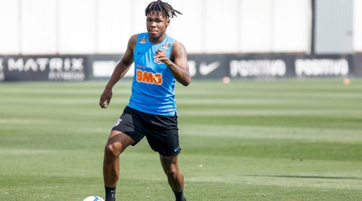 Matheus Jesus: futuro indefinido (Foto: Rodrigo Gazzanel/Agência Corinthians/Divulgação