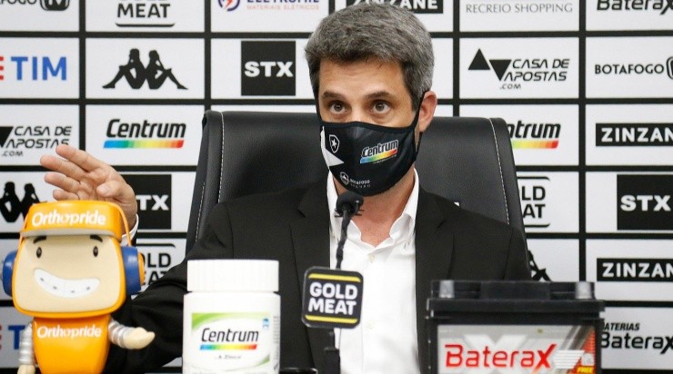 Freeland: explicou as movimentações do Glorioso (Foto: Vitor Silva/Flickr do Botafogo/Divulgação)