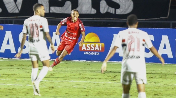 Dudu balançou as redes contra o São Paulo no Paulistão - Foto: Marcello Zambrana/AGIF.