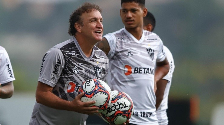 Cuca: tempo para trabalhar no Galo (Foto: Pedro Souza / Flickr do Atlético / Divulgação)