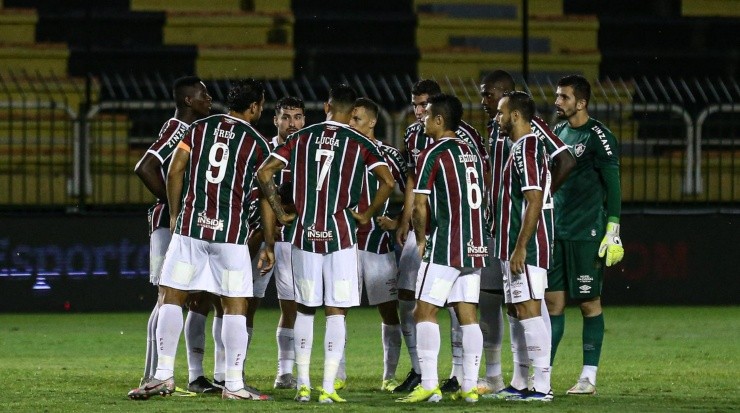 Em Volta Redonda: Flu ficou no 1x1 com o Vasco (FOTO: LUCAS MERÇON / FLUMINENSE F.C.)