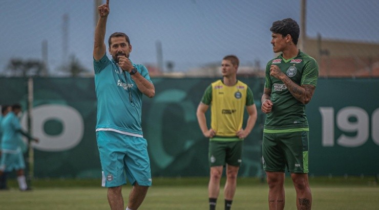 Morínigo: prepara a equipe para a sequência da temporada (Foto: Divulgação/Coritiba)