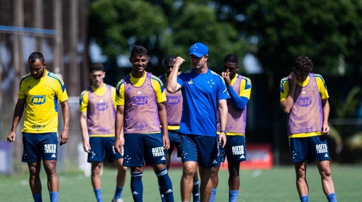 Segundo Ruschel, o elenco do Cruzeiro trabalha intensamente para se adaptar o mais rápido possível ao estilo do treinador Felipe Conceição:Foto: Flickr Oficia Cruzeiro Esporte Clube- autorBruno Haddad