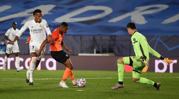 Na Champions League, Tetê marcou contra o Real Madrid (Foto: Getty Images/Espanha/Denis Doyle)