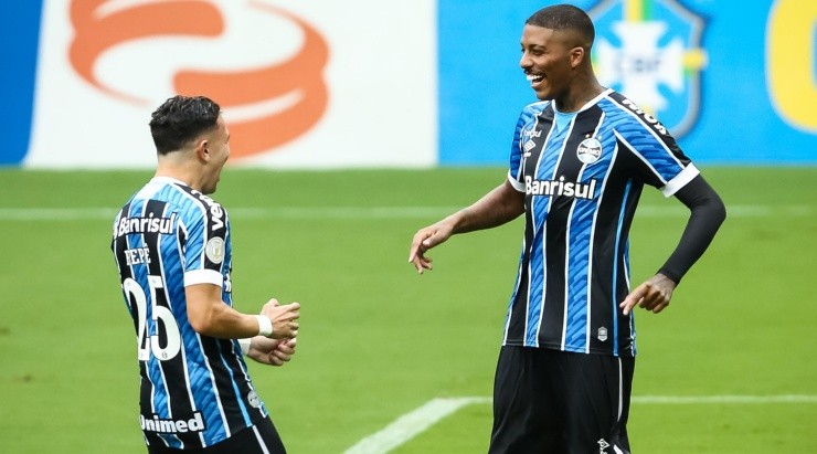 Pepê e Jean Pyerre: podem retornar (Foto: Pedro H. Tesch/AGIF)