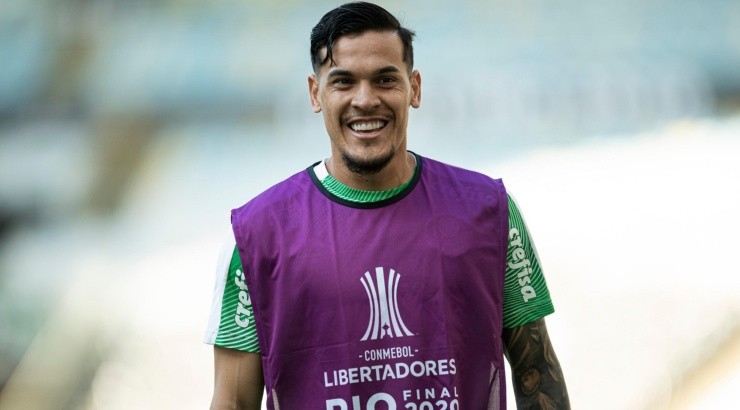 Zagueiro é considerado um capitão no Palmeiras - Foto: Jorge Rodrigues/AGIF.