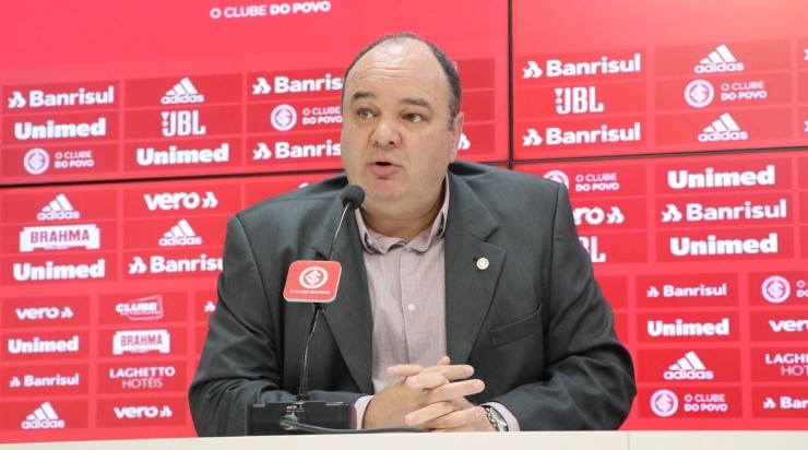 Herrmann: pediu paciência com o técnico espanhol (Foto: Ricardo Duarte/Inter/Divulgação) Herrmann: pediu paciência com o técnico espanhol (Foto: Ricardo Duarte/Inter/Divulgação)