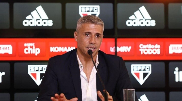 Crespo ainda não deu oportunidades para Bruno Rodrigues no time titular. Foto: Rubens Chiri/ São Paulo