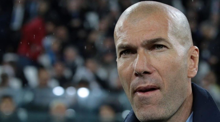 Zidane: já de olho na semifinal com o Chelsea (Foto: Getty Images/Espanha/Emilio Andreoli)