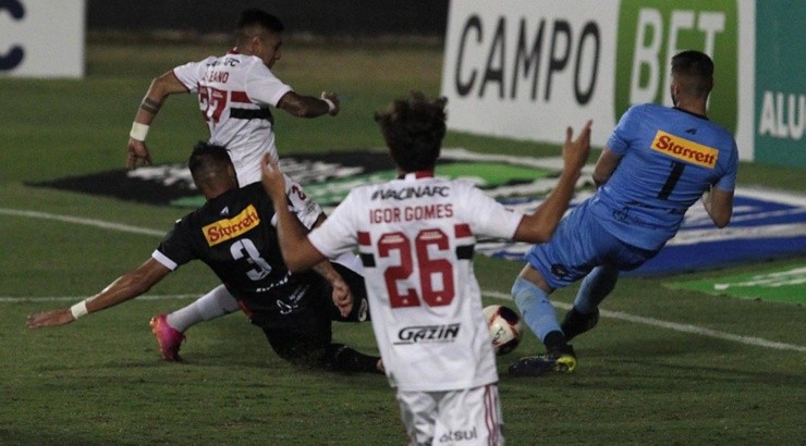 Galeano foi um dos melhores da partida contra o Ituano - Foto: Rubens Chiri/Flickr Oficial do São Paulo/Divulgação.