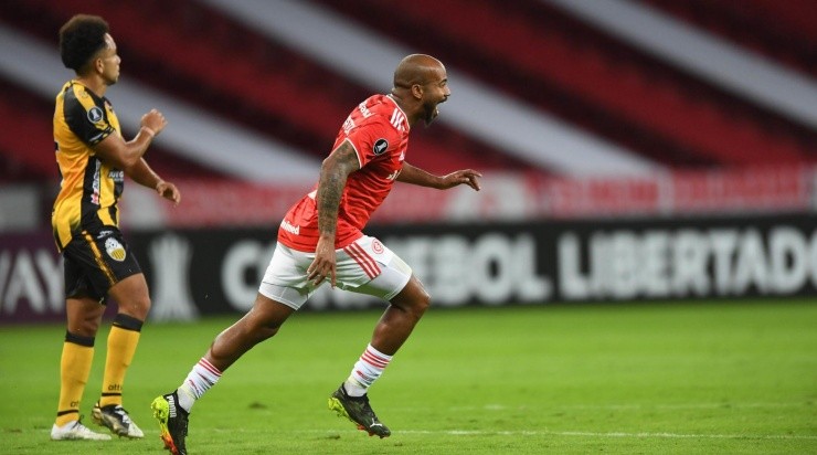 Patrick: se destacou contra o Táchira (Foto: Ricardo Duarte/Internacional/Divulgação)