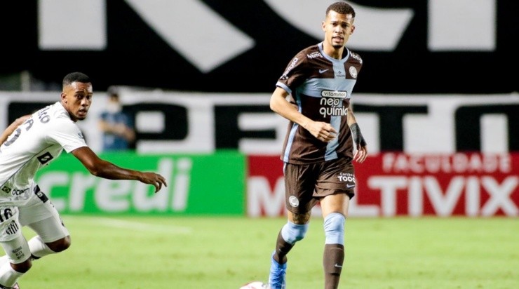 Garoto teve ótima atuação diante do Santos - Foto: Rodrigo Coca/Agência Corinthians.