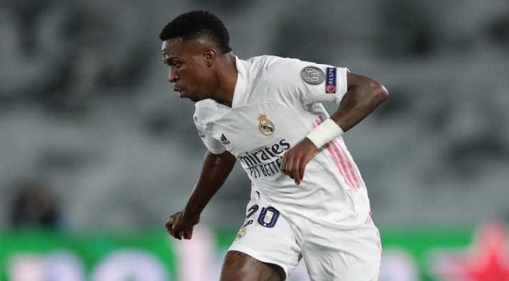 Vini Júnior: função diferente contra o Chelsea (Foto: Getty Images/Espanha/Gonzalo Arroyo Moreno)