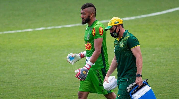Muralha vem conseguindo grandes atuações pelo Mirassol - Foto: Diogo Reis/AGIF.