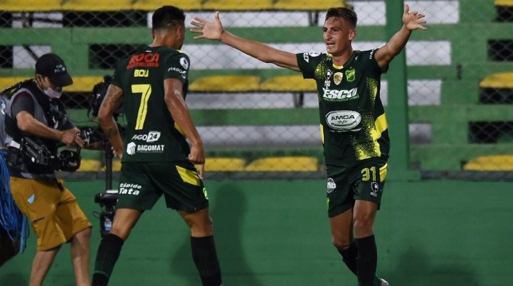 Braian Romero: em alta no Defensa y Justicia (Foto: Getty Images/Argentina/Marcelo Endelli)