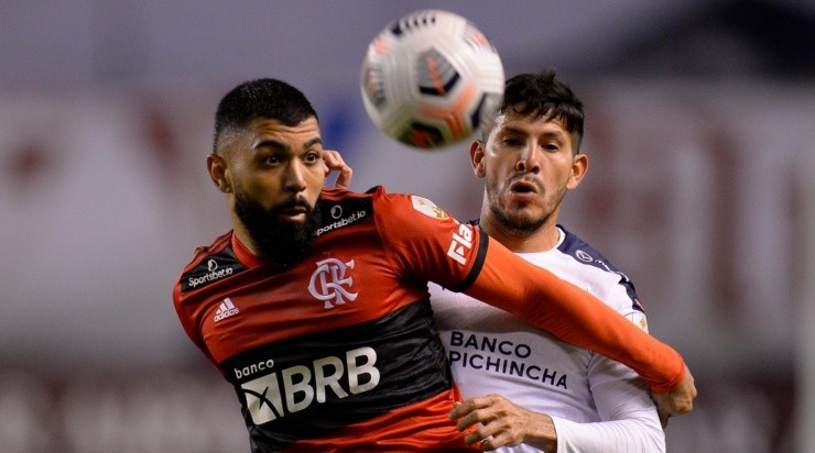 Flamengo e LDU se enfrentaram há duas semanas (Foto: Getty Images)