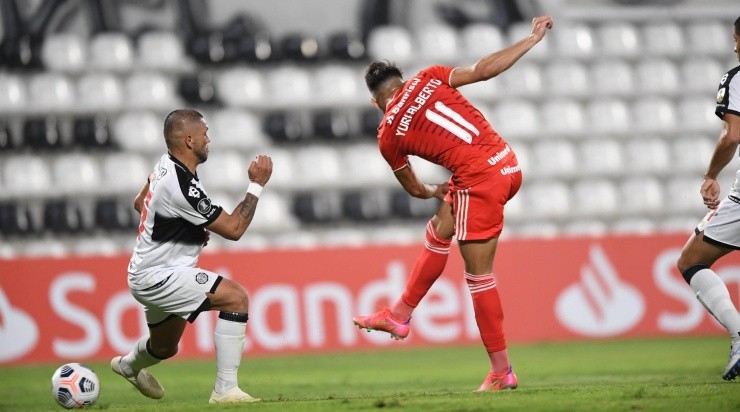 Yuri Alberto marcou o gol da vitória colorada no Paraguai (Foto: Ricardo Duarte/Flickr do Internacional/Divulgação) Yuri Alberto marcou o gol da vitória colorada no Paraguai (Foto: Ricardo Duarte/Flickr do Internacional/Divulgação)