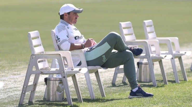 Abel pode atingir marca histórica - Foto: Cesar Greco/Flickr Oficial do Palmeiras/Divulgação.