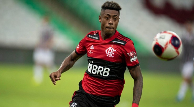 Bruno Henrique é um dos cotados para receber proposta - Foto: Jorge Rodrigues/AGIF. Bruno Henrique é um dos cotados para receber proposta - Foto: Jorge Rodrigues/AGIF.