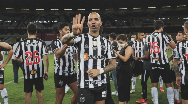 2010, 2013, 2020 e 2021: Tardelli conquistou seu quarto mineiro pelo clube (Foto: Pedro Souza / Atlético / Divulgação)
