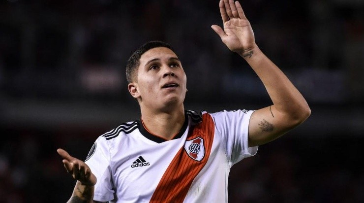 Quintero: se destacou no River Plate (Foto: Getty Images/Argentina/Marcelo Endelli)