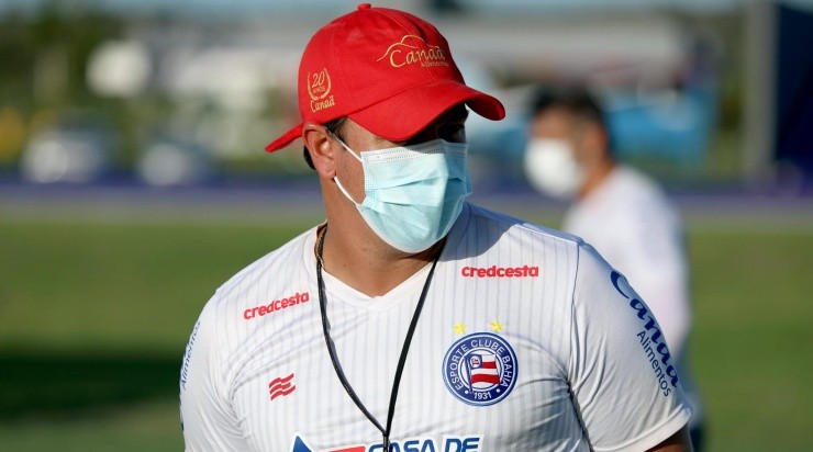 Dado Cavalcanti: de olho no início da Série A (Foto: Felipe Oliveira/EC Bahia/Divulgação)